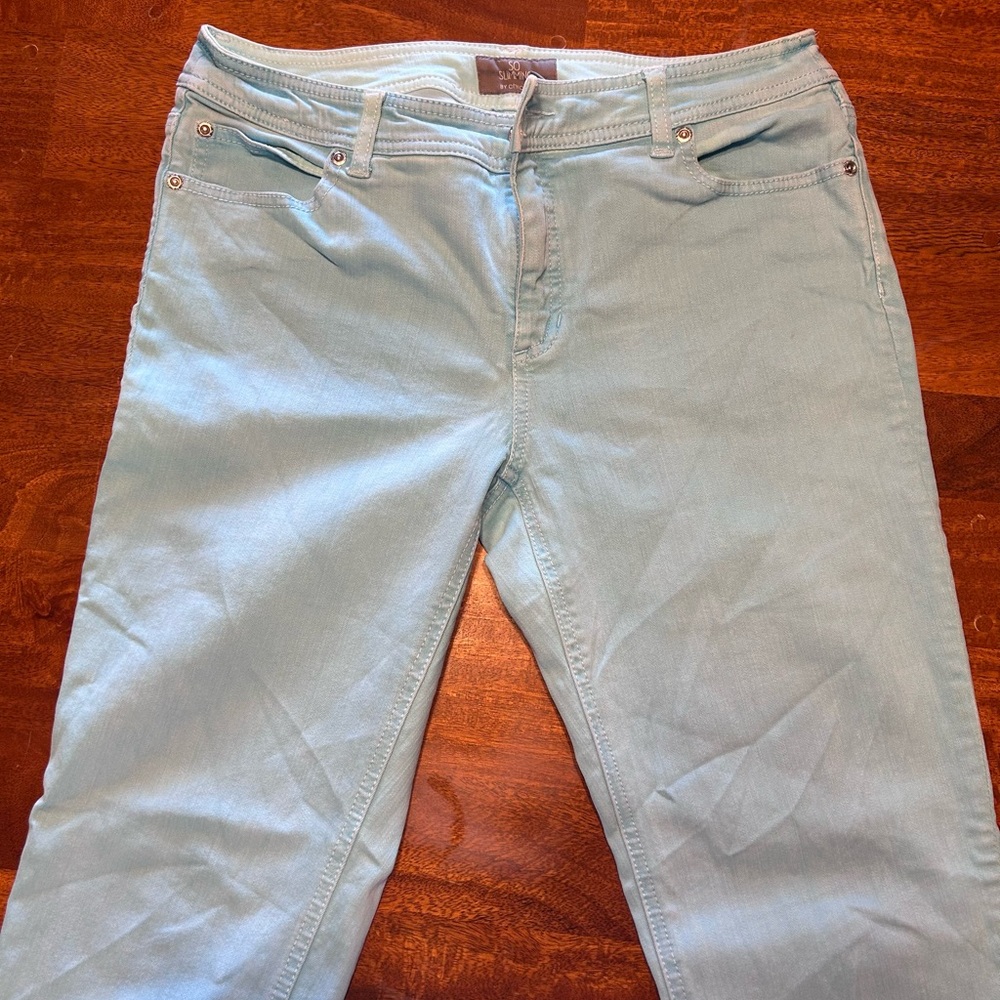 NEON Blue Women's Jeans